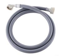 Washing Machine Hose 200cm Cold Water Inlet Pipe G3/4 Flexible Fill Hose with Straight Connectors for Drum Washer Replacement