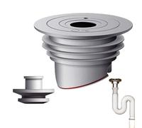 Washing Machine Hose Sealer Silicone Washer Pipe Sewer Seal | Anti-Odor Versatile Washer Pipe Sewer Seal for Kitchen Sink Drains, Air Conditioning Condensate Drain Hose Lines