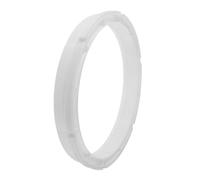 Washing Machine Inner Bucket Hoop White Plastic Washer Part | 25.6 Outer Diameter, Perforated with Screws, Stabilizing Inner Drum, Lightweight and Easy Installation