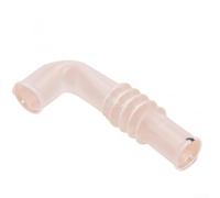 Washing Machine Internal Hose, Overflow Drain Pipe Connector, Inlet Valve Replacement Tube, Washer Water Pipe with .5cm Inner Diameter, White(B)