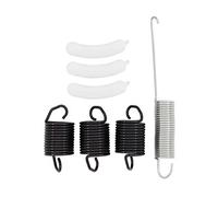 Washing Machine Kit 3 pcs Suspension Spring WP63907 & 1 pcs Counterweight Counter Balance W10250667 & 3 pcs Tub Wear Pad 285744 for Whirlpool Washer