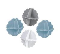 Washing Machine Laundry Ball 4pcs PP Anti Winding Cleaning Balls | Reusable Set, Quick Cleaning Action, Fits Washer and Dryer Use, Random Colour Pack Random Color