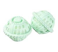 Washing Machine Laundry Ball - Thermoplastic Rubber Non Detergent Cleaning Sphere, Odor Remover Dryer Helper | Reusable Fabric Care Tool for Families College Students Travel RV Use