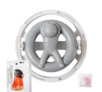 Washing Machine Lint Catcher - Laundry Hair and Fuzz Trap, Floating Filter for Top Load and Front Load Machines, Easy to Install, Reusable Washing Machine Accessory