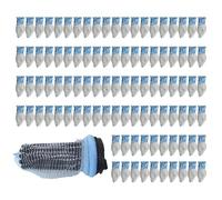 Washing Machine Lint Filter - 100 Pieces Universal Fine Mesh, Drum Washer Garbage Replacement Net, Floor Scrubber Sewage Tank Box Hassle-Free | Drain System Laundry Cleaning Home Apartment 15x15x5cm