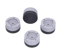Washing Machine Mat, Anti Vibration Pads with Noise Reduction 4Pcs Anti Vibration Washer Pad, 4cm Rubber Foot Pad, Stackable Washer Feet Stabilizer Anti Slip Pads for Sofas,