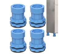 Washing Machine Mat - Washing Machine Holder 4 Pieces | Washing Dryer Base with a Tank Handle, Suitable for All Washing Machine Feet, Prevents Movements and Walking