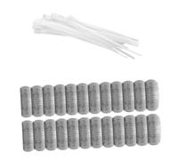 Washing Machine Mesh Pouch 24Pcs with 24 Cable Ties for Drain Port