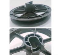 Washing Machine Motor Pulley Replacement Part 202795 for Compatible Models Including For Hotpoint, For Indesit, Creda, Proline, Swan - Plastic Drive Belt Pu