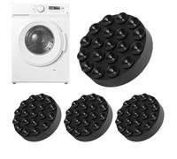 Washing Machine Pad - Anti Vibration Feet for Washing Machine | Anti Vibration Mat Noise Reducing Elastic Buffer Pads for Washing Machine Stability