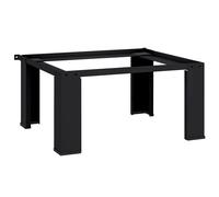 Washing Machine Pedestal Black 64 x 55 x 32.5 cm Steel