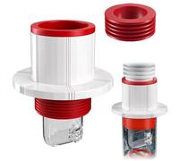 Washing Machine Pipe Seal WISIRENT, 50 mm and 75 mm Washing Machine Drain Seal Kitchen Pipe Seal Odour Stop Drain Washing Machine Drain Seal Washing Machine for Washing Machines, Kitchens
