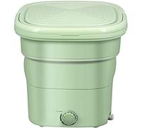 Washing Machine Portable Mini Washing Machine Folding Mini Washing Machine Lightweight Convenient Low Noise for Camping Travelling Apartment Dorm