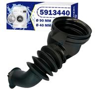Washing Machine Pump Sump Hose Ø 90 mm / 40 mm with the Original Code 5913440 for Miele - Warranty 10 Years - MONTERAL