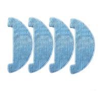 Washing Machine Safe Mop Pads for Compatible Robot Vacuums For 360 P7, C50 & More Microfiber Material with Strong Absorption (4 PACK)