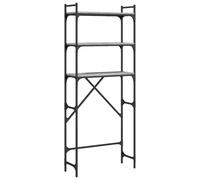 Washing Machine Shelf Laundry Room Cabinet Toilet Rack Engineered Wood vidaXL