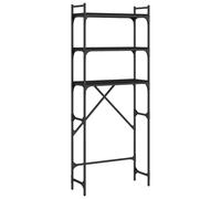 Washing Machine Shelf Laundry Room Cabinet Toilet Rack Engineered Wood vidaXL