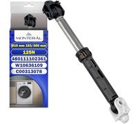 Washing Machine Shock Absorber 125N Ø10mm 163/255mm for Whirlpool