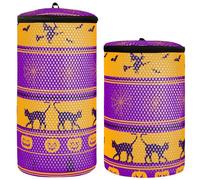 Washing Machine Shoe Bag Machine Wash Halloween Orange Purple Festive Pattern Halloween Orange Purple Festive Pattern Halloween Orange Purple Festive Pattern Party Pattern Orange Purple, Party Pattern