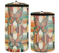 Washing Machine Shoe Bag Pack of 2 Washing Shoes Wash Bag Shoe Washing Machine Bag Shoes Washing Machine Bag Colourful Rhomb Butterflies Bag Colourful Diamond Insects Colourful Insects Romans and,