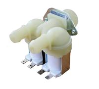 Washing Machine Solenoid Water Fill Valve Compatible With Hoover (Double Inlet, 2 Way 180º)