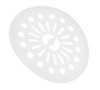 Washing Machine Spin Cap 8.66in White Plastic Replacement Part | Wide Brand and Model Fit, Versatile Laundry Use, Press Plate Style Replacement, Simple Swap, Cover Accessory