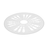 Washing Machine Spinner Safety Cover Plastic White 23.5cm