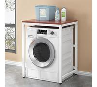 Washing Machine Storage Shelf - Over Toilet Bathroom Rack Easy Assembly Space-Saving Unit for Laundry & Balcony Maximize Storage Efficiency & nize Small Spaces