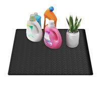 Washing Machine Top Mat - Foldable Silicone Dryer Covers for the Top | Top Mat Protector with Non-Slip Washing Machine | Laundry Mat Suitable for Home Apartment Kitchen Living Room Use