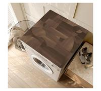Washing machine top protection plate Imitation Wood Grain Washing Machine Dryer Top Pad, Non-slip Quick-drying Washing Machine Dryer Protective Mat, Customizable Size(A,50x50cm)
