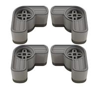 Washing Machine Vibration Pads - 4X Washing Machine Stand Mat | Heighten Apartment Accessories | Shock-Absorbing Anti-Slip Stabilizer For Home Appliance Setup, Silent Pedestal Base Foot Grip