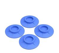Washing Machine Vibration Pads, Rubber Vibration Feet Pads For Washing Machine Multicolor 4 pcs(Blue)