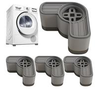 Washing Machine Vibration Pads - Washing Machine Foot Pads | Anti-Vibration Pads For Washing Machine | 4x Washer Dryer Pedestal | Washing Machine Accessories
