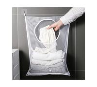 Washing Machine Wash Bags, Mesh Laundry Bag For Delicates Travel Storage With Wall Hanging White