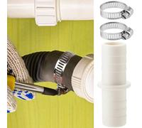 Washing Machine Waste Pipe Connector, Leak-Proof Hose to Hose Joiner for Efficient Water Waste Management in Kitchens, Bathrooms, and More