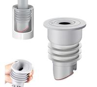 Washing Machine Waste Pipe Stopper, Silicone Drain Pipes Sealer, Sewer Hose Seal Plug Deodorant, Washing Machine Pipe Seal Hose Connector, Sewer Silicone Plug for Bathroom, Kitchen & Laundry Room