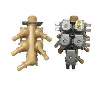 Washing Machine Water Inlet Solenoid Valve，compatible For LG 5221EA1009C Quick Assembly Universal Replacement To Solve E4/F5 Fault Waterproof Valve Body Design