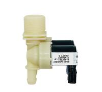 Washing Machine Water Inlet Solenoid Valve For CANDY Washing Machine 41018989 41020418 220V Automatic Wave Washer Parts Electric Water Inlet Solenoid Valve