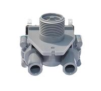 Washing Machine Water Inlet Valves Assembly Solenoid Valves Inlet, Compatible For FCS360U, Automatic Washing Machine Accessory 517C
