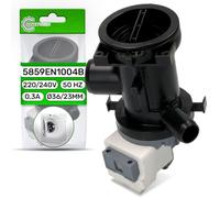 Washing Machines Drain Pump Ø 36/23 mm 220/240V 0,3A with Original Code 5859EN1001B 5859EN1004B 5859EN1004J AGF30892355 AGF78451404 3108EN1001 for LG - Warranty 5 Years - ONIX TECH