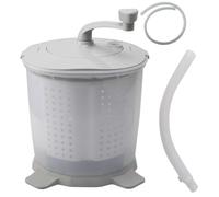Washing Maching, Portable Manual Washing Machine and Dryer, Hand Crank Clothes Washer, 1200rpm High Speed Spinning Washing Quick Laundry Non Electric, for Dormitory Apartment, Travel, Camping