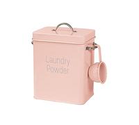 Washing Powder Bucket-Washing Powder Bucket,Square Laundry Powder Storage Box Container,Laundry Powder Storage Washing Powder Bucket Metal Laundry Powder Tin Square Washing Powder Box With Lid And S