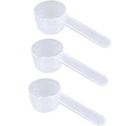 Washing Powder Scoop, 3 Pcs Measuring Scoop, 10ml, 20ml,30ml, 40ml Scoop for Powder, Protein Scoop, 40ml Scoops, 40ml Scoop for Protein Creatine Liquids Cooking Fitness Kitchen