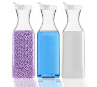 Washing Powder Storage, 3PCS Liquid Laundry Detergent Dispenser, 1.5L Detergent Dispenser, for Detergent,Fabric Softener,Washing Powder