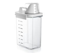 Washing PowWashing Powder Storage Container, 1800ML Cereal Storage Containers, Rice Dispenser,Laundry Powder Storage Detergent Container for Kitchen Rice Pet Dry Foodder Storage Container