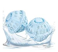 Washing Spheres - Laundry Pods, Multi Pack Unit for Fabric Washing, Cleaning Disc with Environmentally Sound Non-Detergent Action, Household Goods, Device for Families, College Students Home Cleaning