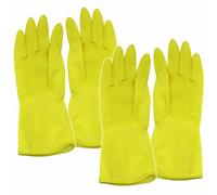 Washing Up Gloves, Household Rubber Glove 2 Pair Dish Wash Gloves Medium Large (Duzzit Large Gloves)