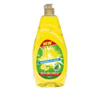 Washing Up Liquid Lemon Fresh, Ensures Spotless, Hygienic Cleaning, Long-Lasting Freshness, Streak-Free and Residue-Free Finish, Perfect Everyday Use in Kitchens, Cafes, 600ml