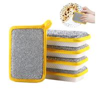 Washing up Sponge, Double Sided Kitchen Dishcloth, Multi-Purpose Absorbent Sponge, Bowl Dish Cleaning Pad Scrubber,Kitchen Dishwashing Cleaning Tool (5pcs)