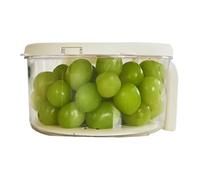 Washing with Strainer, Multifunctional Container for Storing Fresh Food in the Kitchen, Double-Level Dish Draining Basket | for Home Farm Dormitory Camping Picnic Kitchen Dining Room